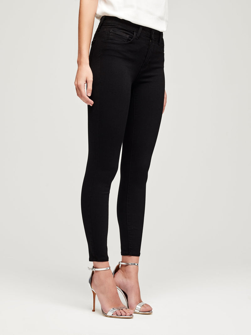 Margot High-Rise Skinny Jean Noir