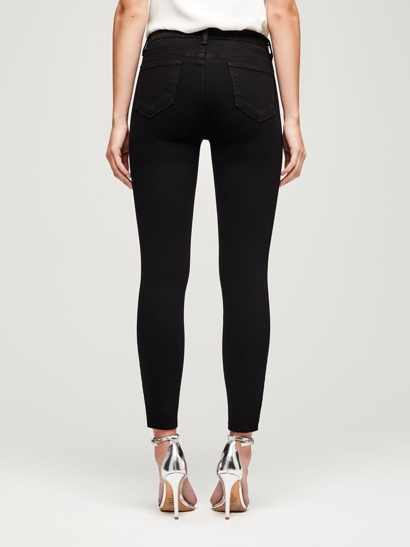 Margot High-Rise Skinny Jean Noir