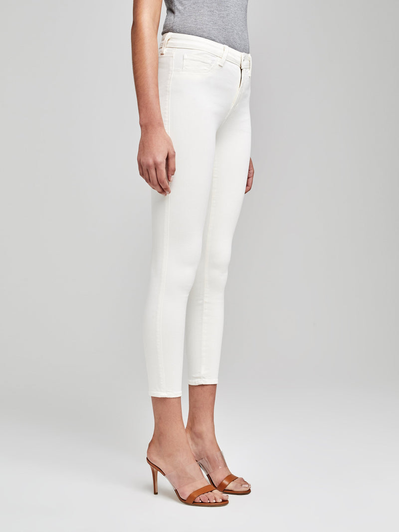 Margot High-Rise Skinny Jean Vintage White