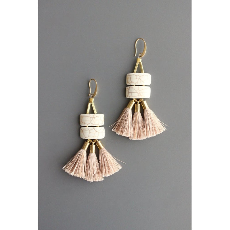 Statement Earring - Blush