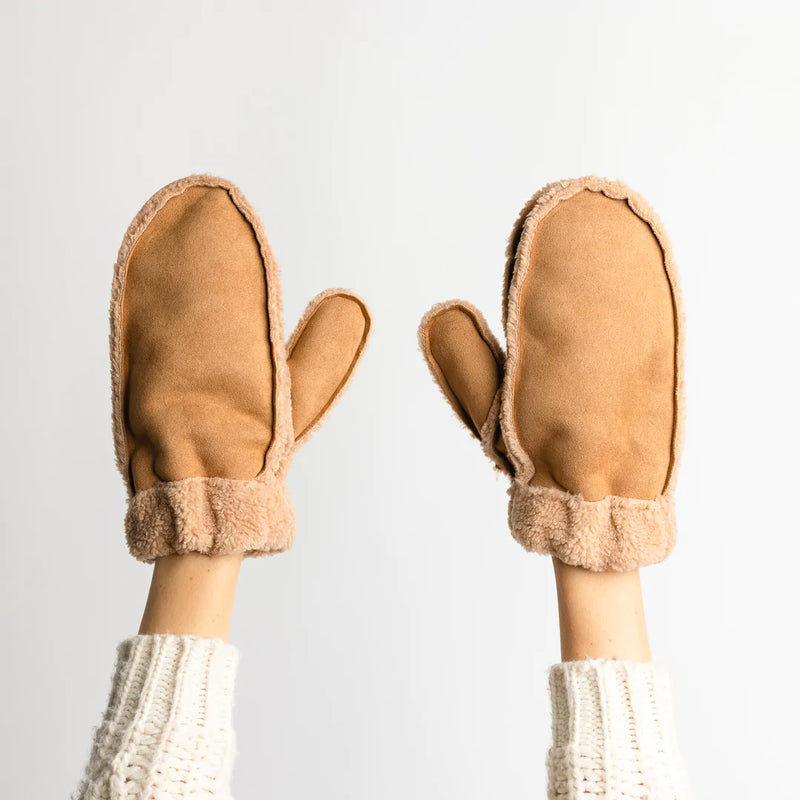 Faux Shearling Mitten