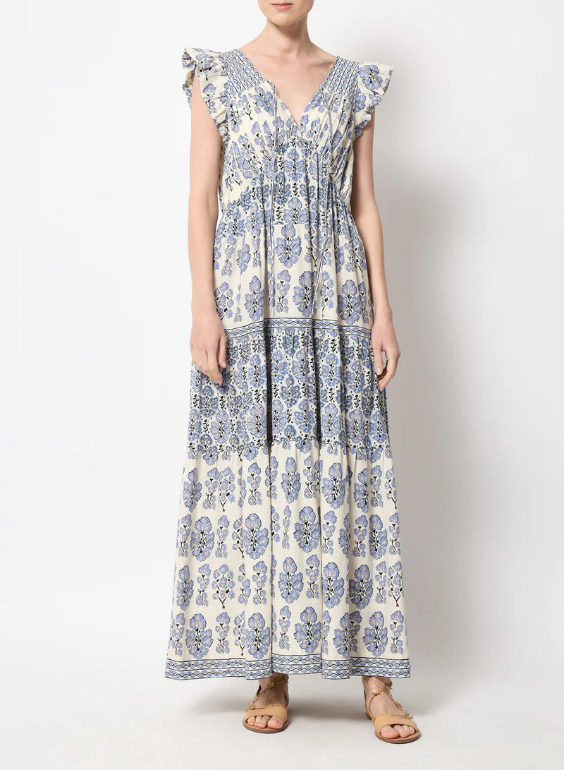 Jacqueline Maxi Dress - Truro Cornflower