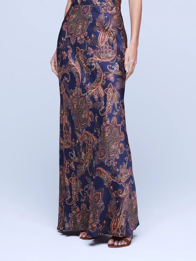 Zeta Skirt - Midnight Multi