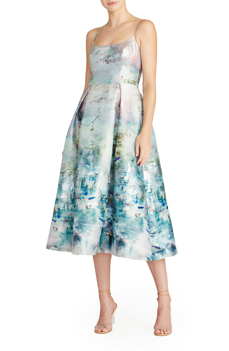 Jacquard Midi Dress