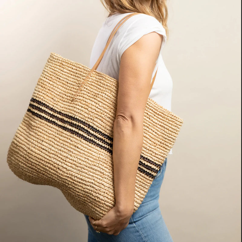 Hat Attack Luxe Stripe Tote