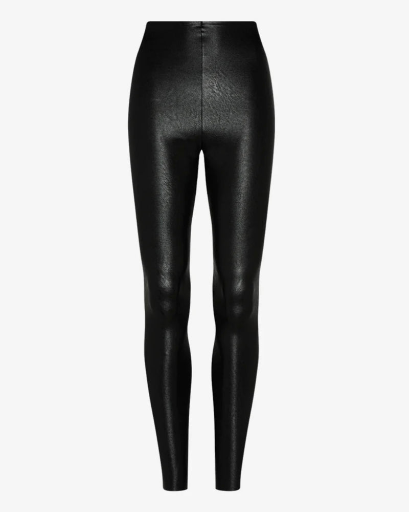 Faux Leather Legging with Perfect Control