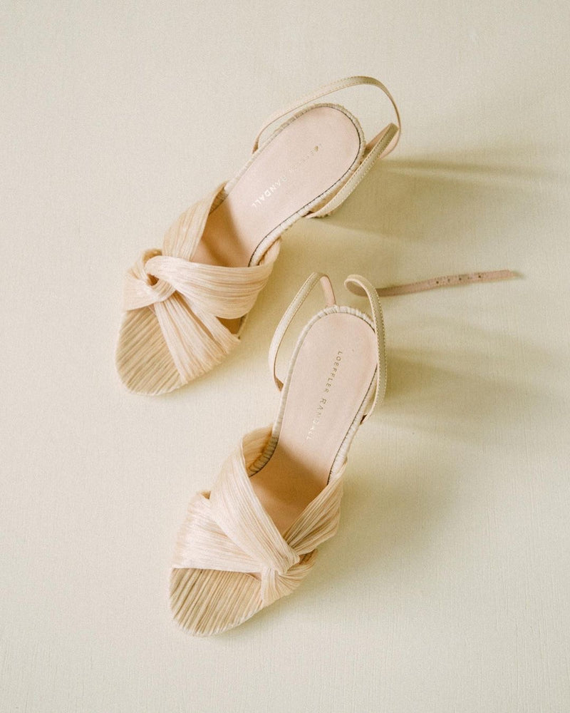 Loeffler Randall Reed Pleated Twist Heel