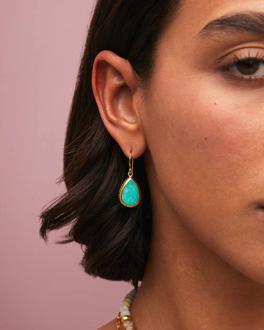 Amazonite Drop Earrings