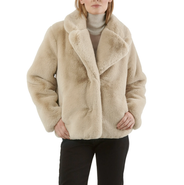 Milly Jacket - Latte, Noir