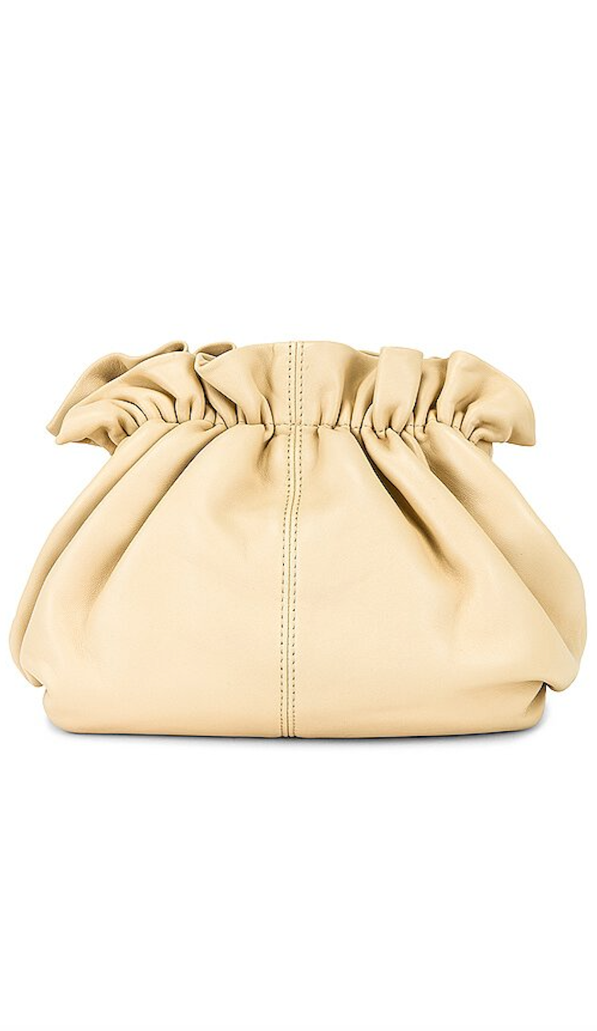 Willa Mini Pouch - Cream, Green/Pink, Natural/Cream