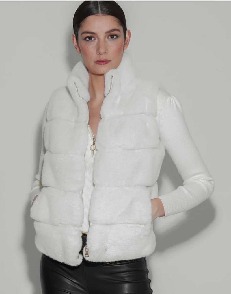 Roxanne Faux Fur Vest