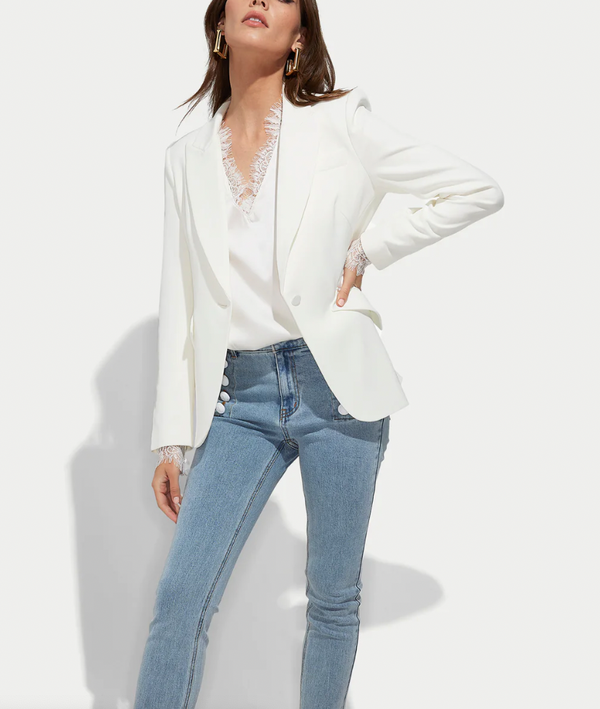 Hudson Crepe Blazer