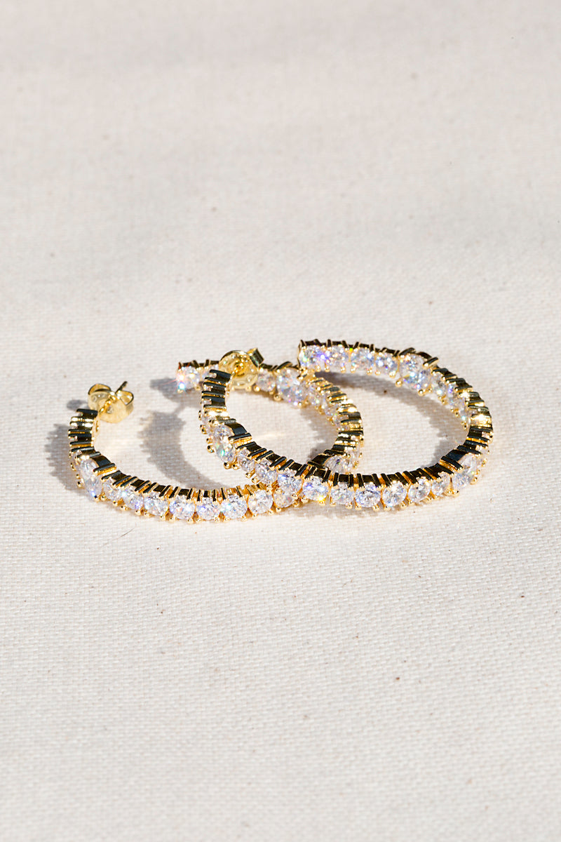 Wild Child Hoops - 14K Gold Vermeil