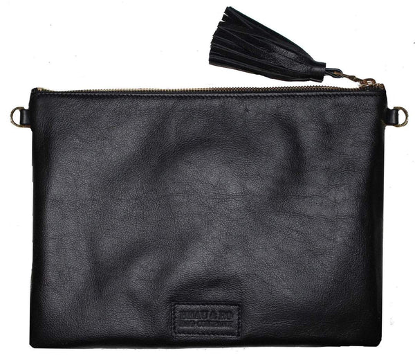 Black Pony Hair Clutch