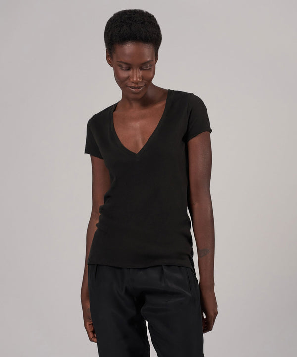 Vintage Jersey V-Neck Tee