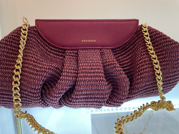 Raffia Cloud Bag