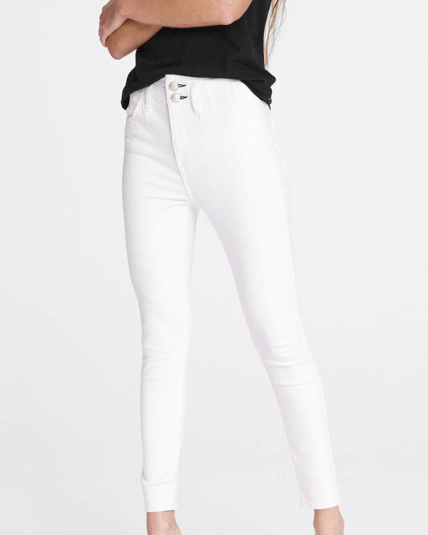 Darted High Rise Skinny