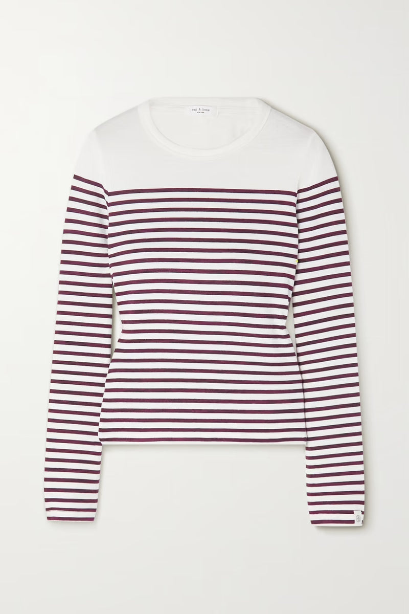 The Knit Breton Stripe L/S