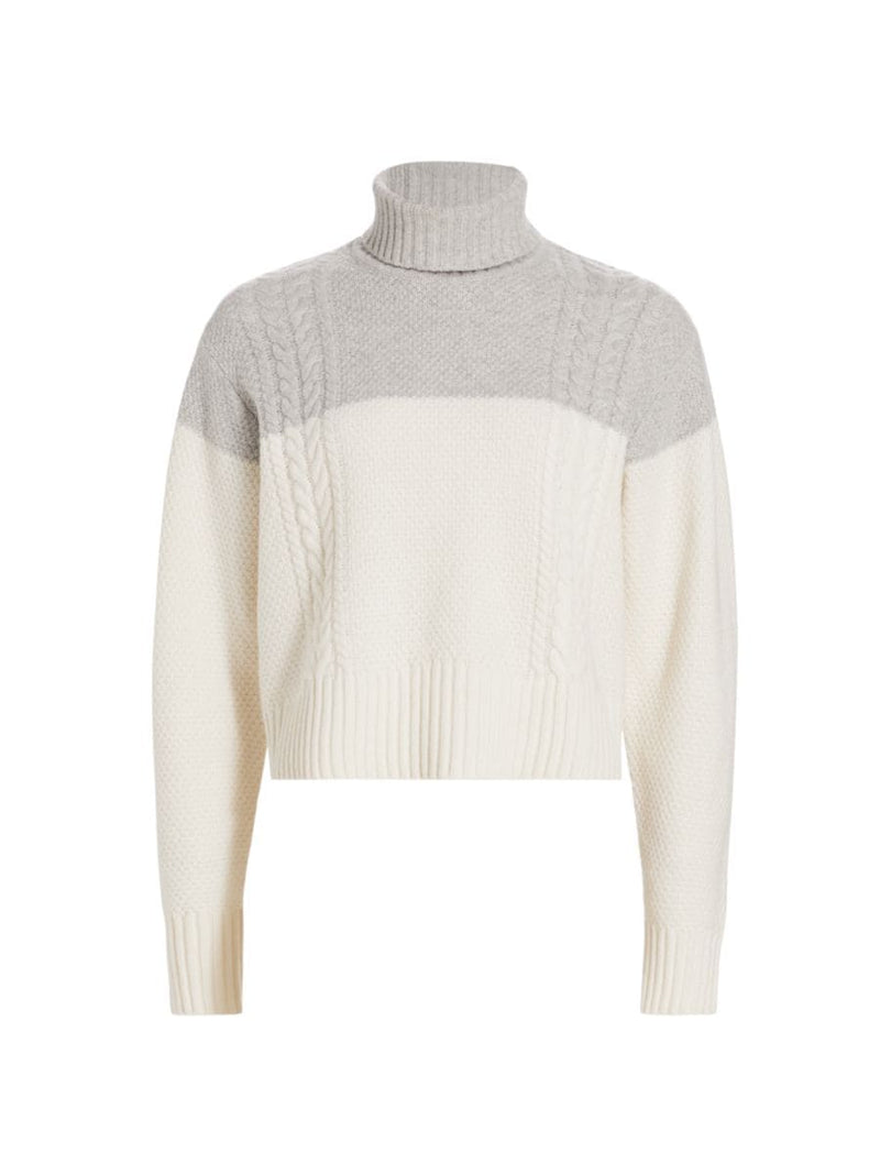 Merino Wool Cable Knit Sweater