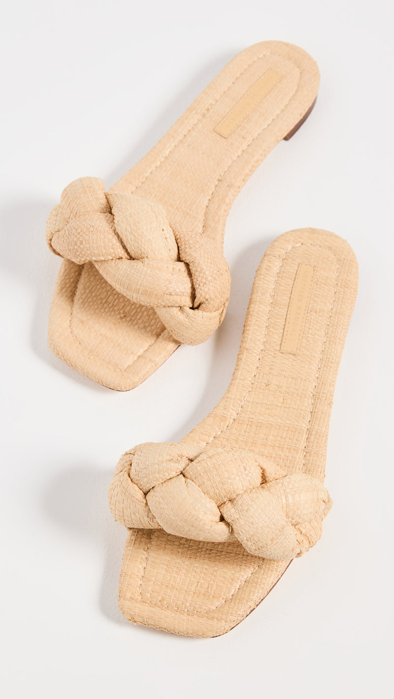 Loeffler Randall Joanna Braided Band Flat Sandal
