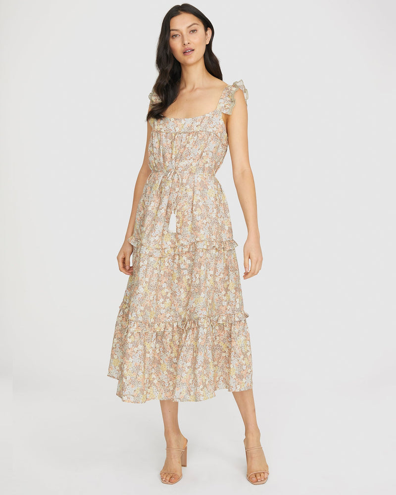 Madeline Linen Swing Dress