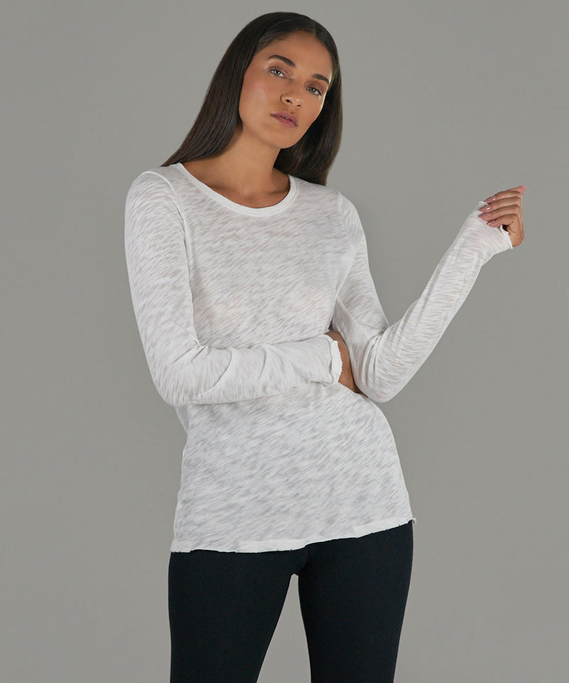 Destroyed Long Sleeve Tee